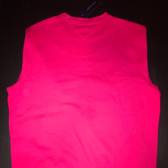 Tommy Hilfiger Men Crewneck Big Logo Sz: M - Picture 3 of 4